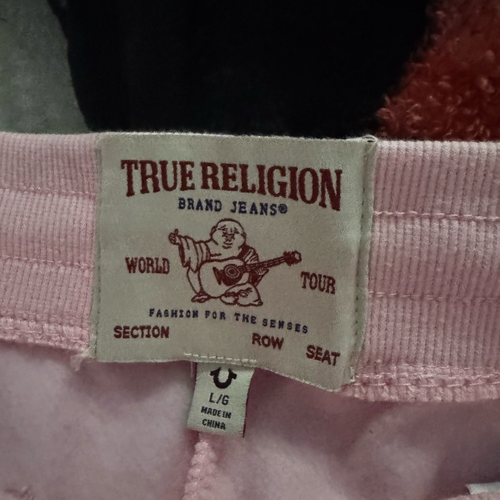 True Religion Light Pink Denim